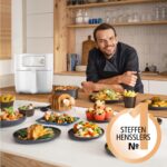 Philips Airfryer Combi 7000-Serie XXL - 8,3 l (2 kg), 22-in-1-Heißluftfritteuse, WiFi-Verbindung, 99% weniger Fettzugabe** mit Rapid CombiAir, HomeID App, Weiß (HD9876/25) - Image 3