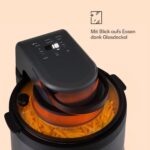 Klarstein Heißluftfritteuse 2-in-1, Airfryer mit Dampffunktion, Heissluftfritteuse zur Schnellaufheizung, Air Fryers mit 6 Programmen, Air Fryer XL, Heißluft-Fritteuse Extra-Zubehör, 5 L, 1250 W - Image 5