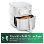 Philips Airfryer Combi 7000-Serie XXL - 8,3 l (2 kg), 22-in-1-Heißluftfritteuse, WiFi-Verbindung, 99% weniger Fettzugabe** mit Rapid CombiAir, HomeID App, Weiß (HD9876/25) - Image 4