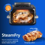 Philips Steam Airfryer 5000 Megabasket Heißluftfritteuse, Silber, 9,5 L - Image 4
