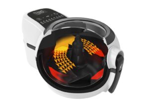 Tefal Actifry Genius Snaking FZ761015 Fritteuse ohne Öl, 1,2 kg, mit 9 Automatikprogrammen und Snackzubehör, intuitives Touchpad und Rezeptbuch, spülmaschinenfest, schwarz - Image 9