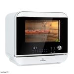 Klarstein 18 L Heißluftfritteuse, Airfryer mit Dampf- und Trocknungsfunktion, Schnelle Heissluftfriteuse XXL, Timer, 10 Programme, Air Fryer zum Luftfritieren, 2450W Fritteuse Heissluft ohne Fett