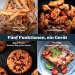 Ninja CRISPi PRO XL Glas-Heißluftfritteuse (Air-Fryer), Weiß AS090EUWH - Image 8